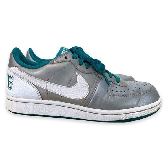 Nike Terminator Low Top Teal Silver - Picture 2 of 6